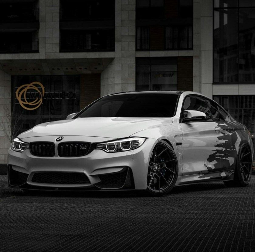 БМВ м4 белая