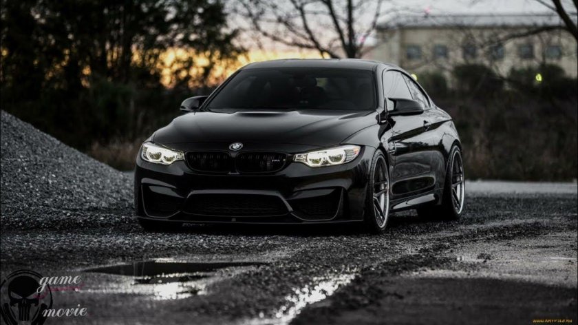 BMW m4 f82 Black