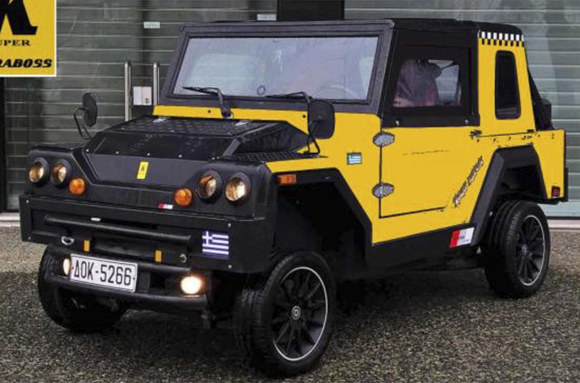 Ручной внедорожник