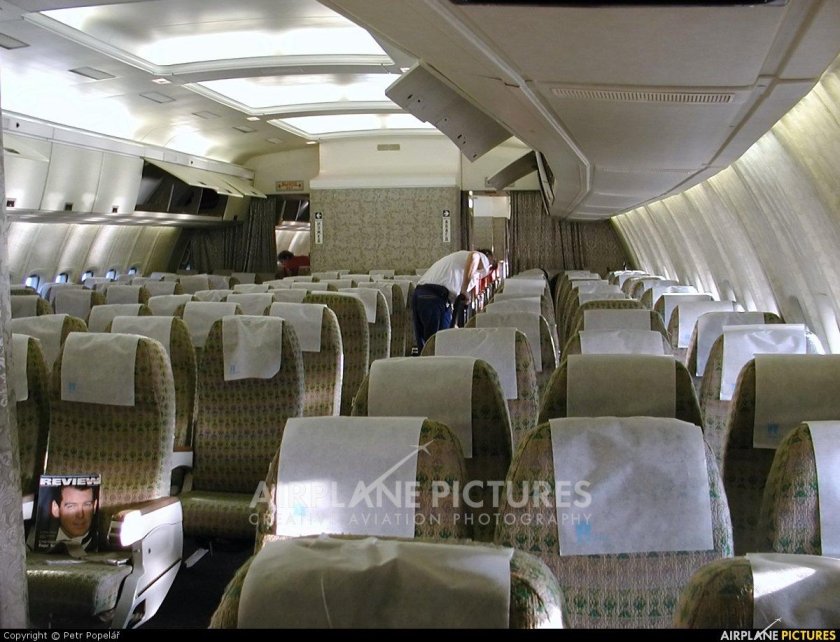 Ил-86 пассажирский самолёт салон