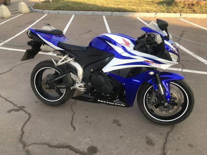 Honda CBR 600 синий