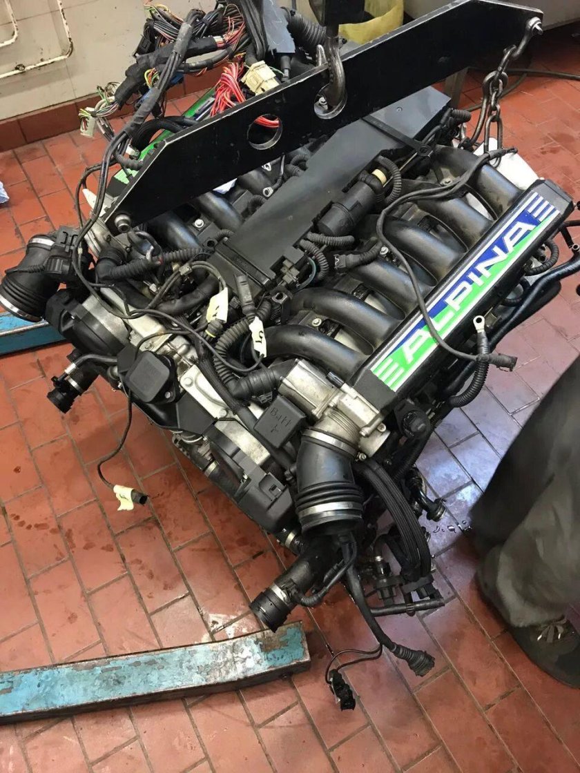 Мотор Альпина v12