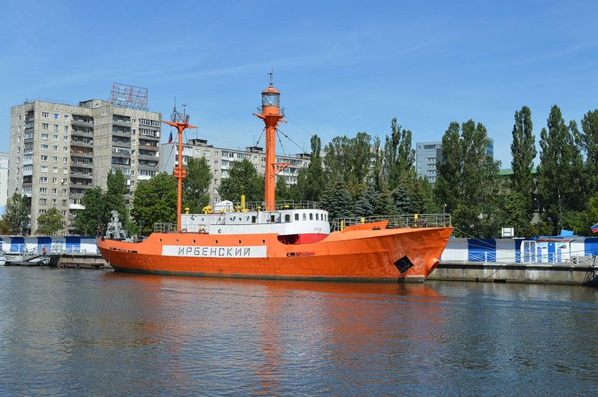 Корабль-Маяк Ирбенский Калининград