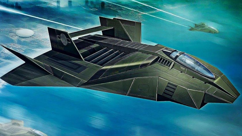 Самолет стелс Файтер