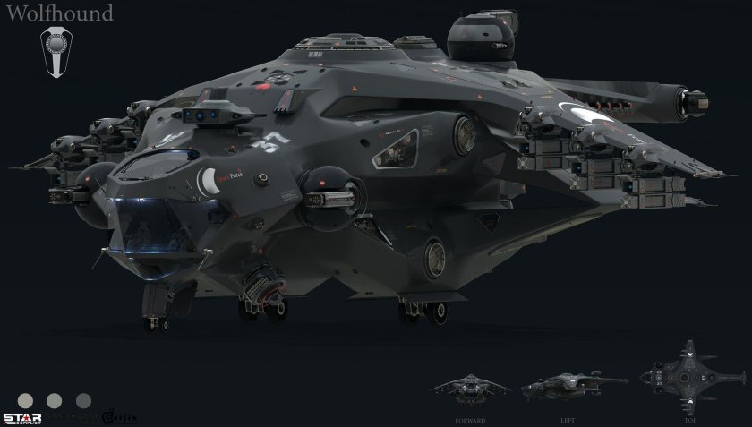 Космический истребитель Star Citizen