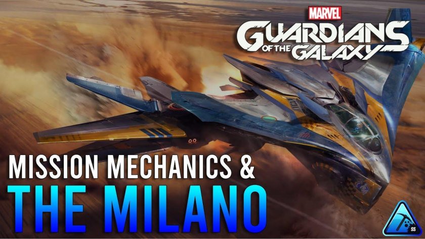 Стражи Галактики корабль Милано