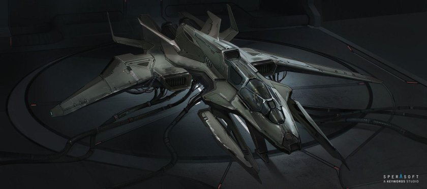 Космический истребитель Star Citizen