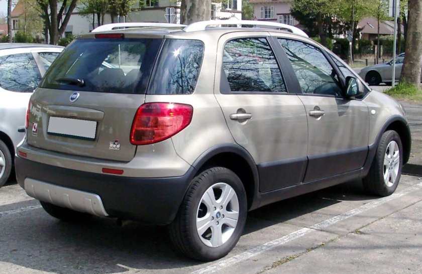 Fiat Sedici и Suzuki sx4