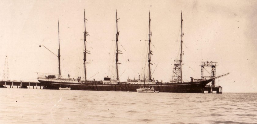 Датский пятимачтовый Барк «Копенгаген»