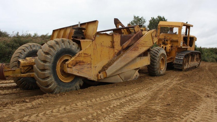 Скрепер самоходный моаз-60148