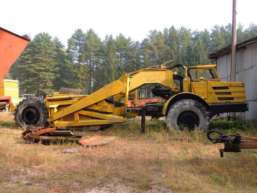 МОАЗ 546п скрепер