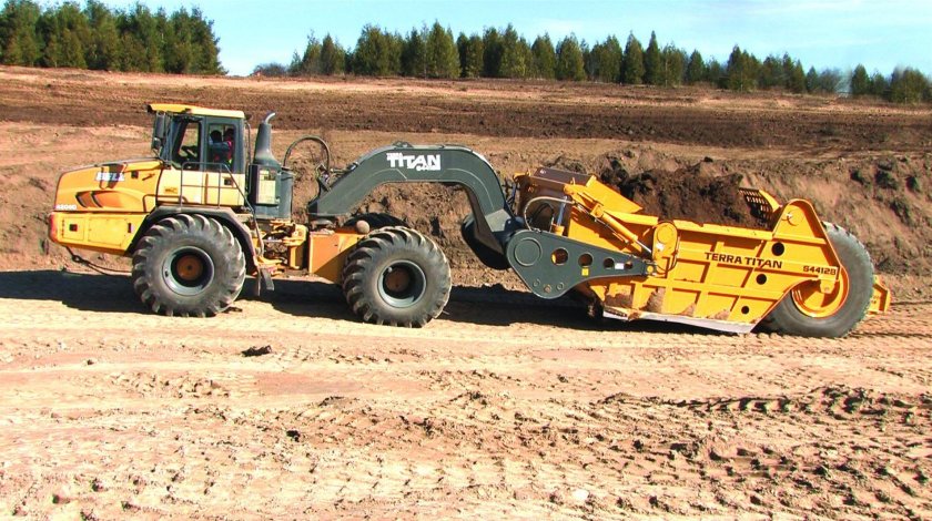 Скрепер Caterpillar 621g