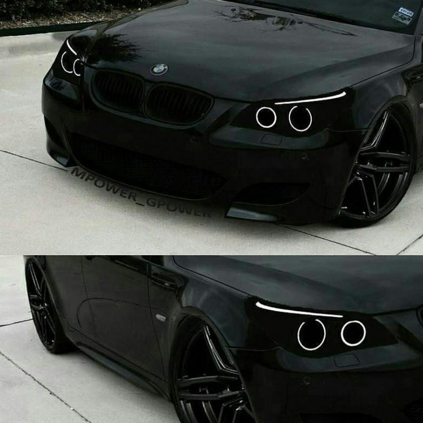 БМВ е60 матовая