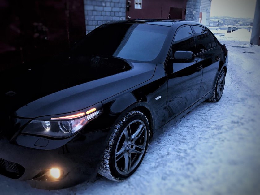 BMW e60 тонированная