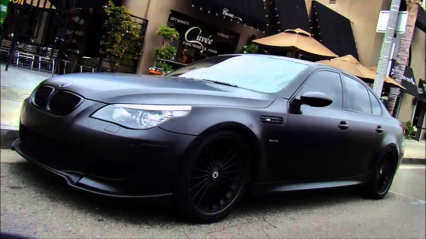 БМВ м5 е60 матовая