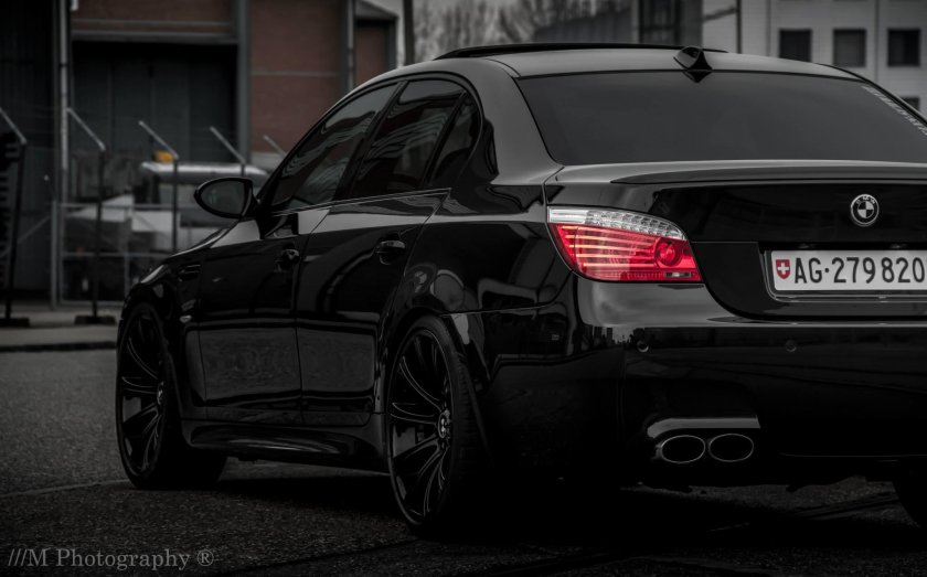 BMW m5 e60 Black