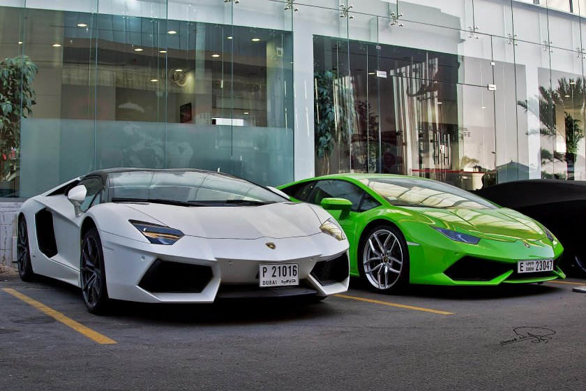 Ламборджини Хуракан и авентадор
