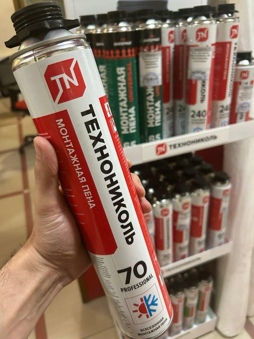 Монтажная пена технониколь 70 professional