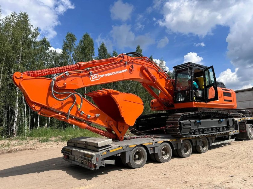 Гусеничные экскаваторы