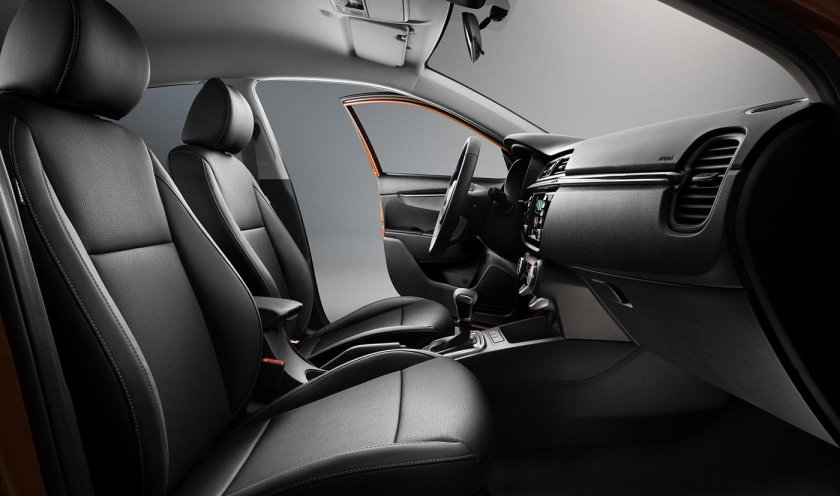 Kia Rio x-line 2019 салон