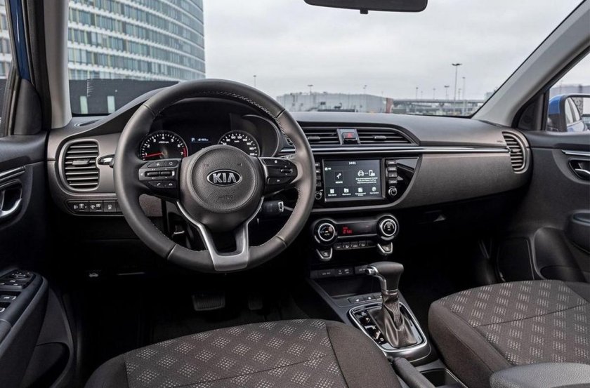 Kia rio x line салон