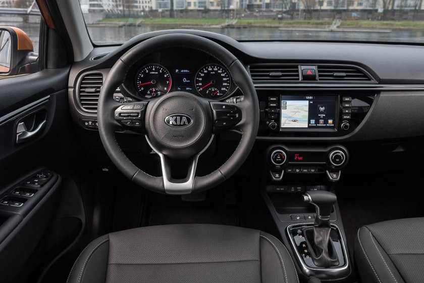 Kia Rio x-line салон