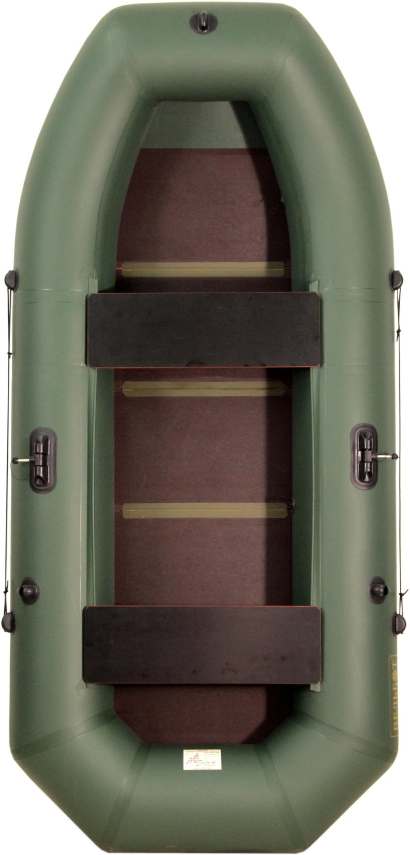 Гребная лодка ПВХ Вельбот Вуд 240 нд
