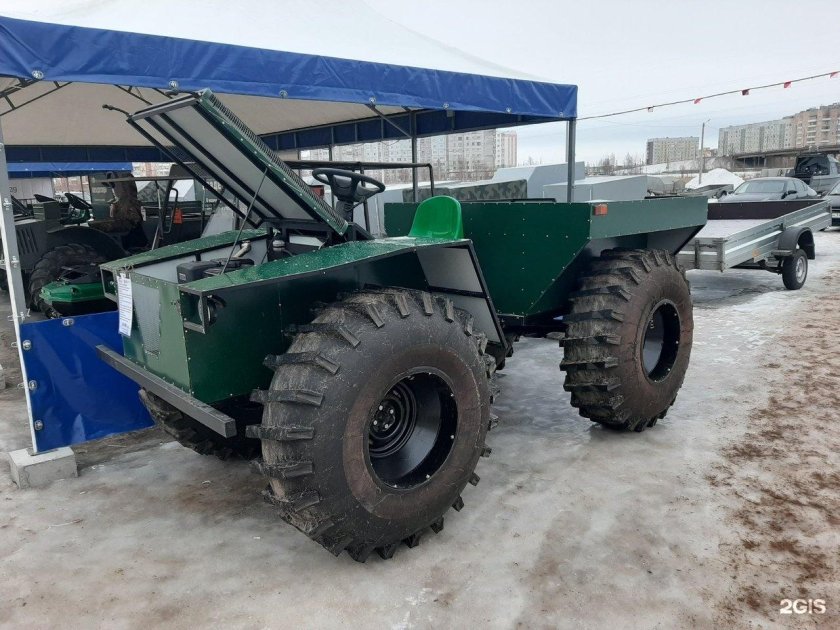 Вепрь 5 м болотоход