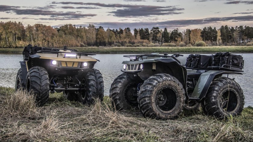 Квадроцикл болотоход Фантом