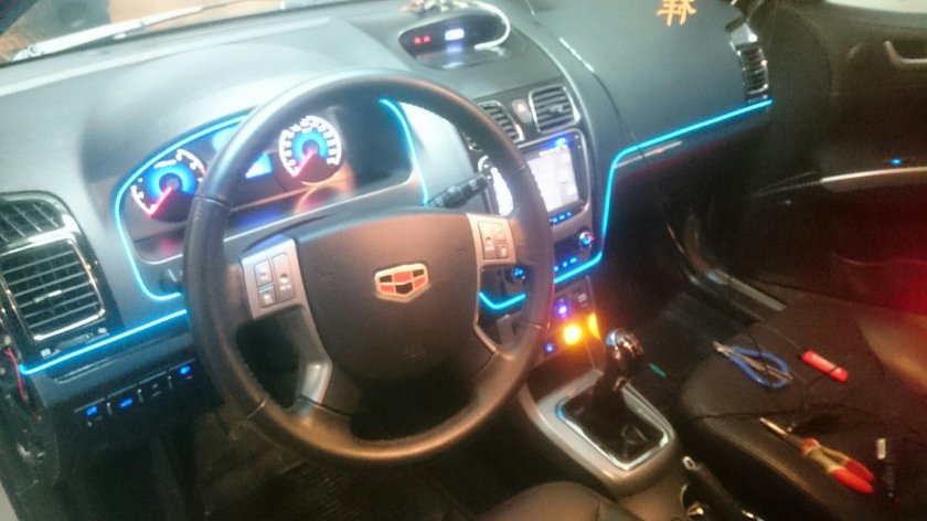 Geely Emgrand ec7 2013 салон