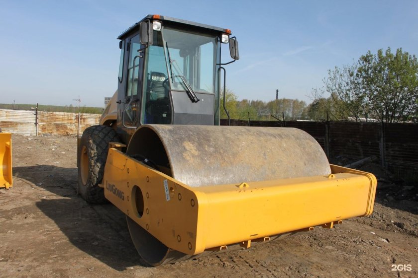 Грунтовый каток Liugong clg614h
