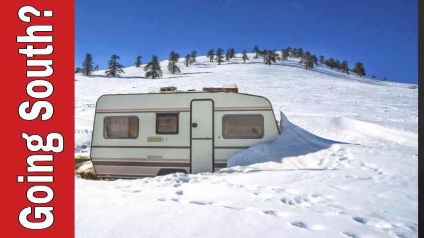 Зимний дом на колесах