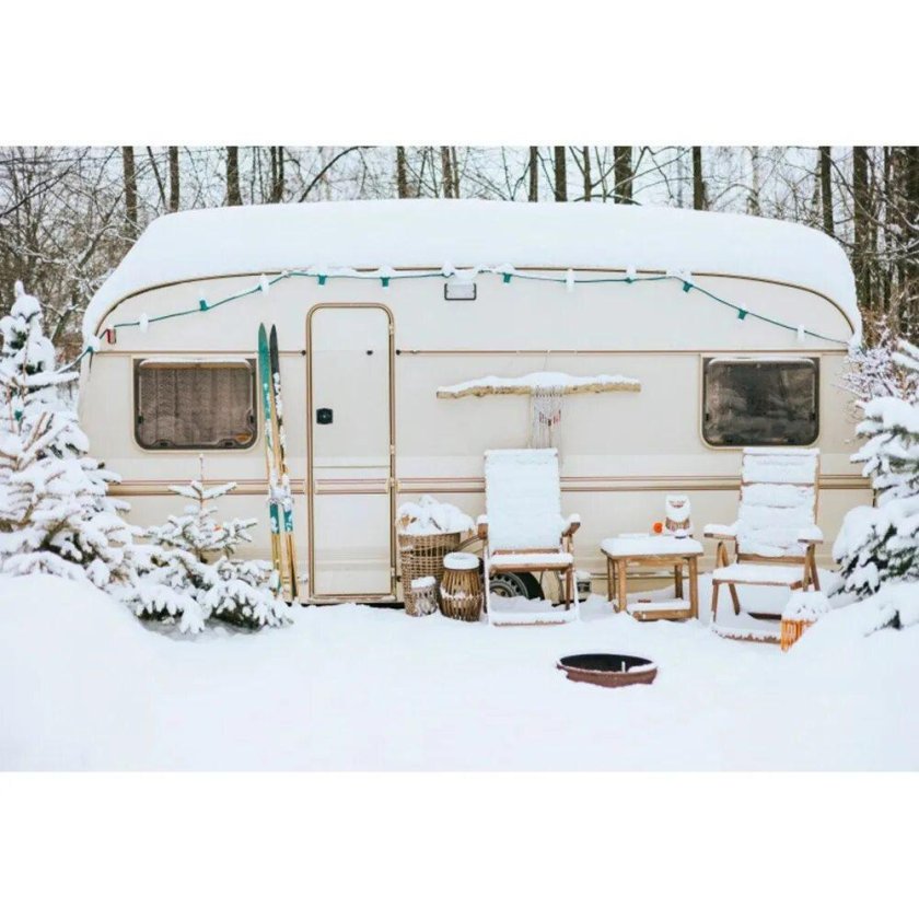 Зимний дом на колесах