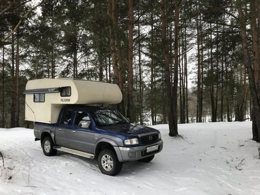 Автодом зимой