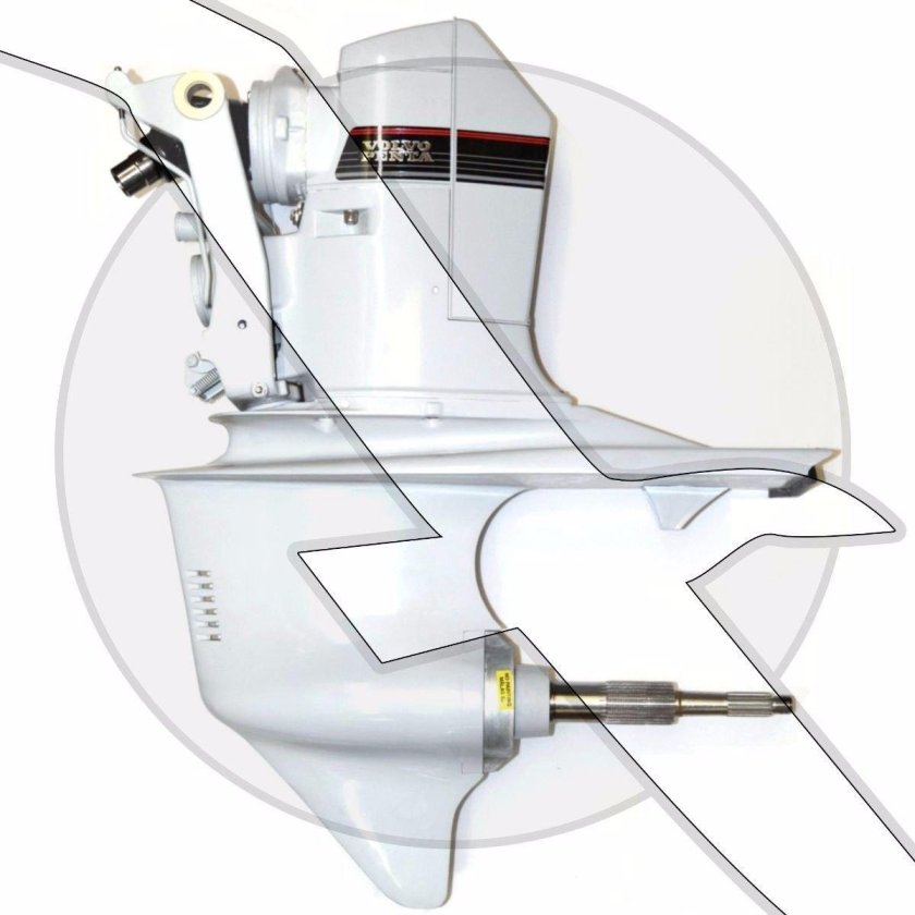 Volvo Penta 270 откидная колонка