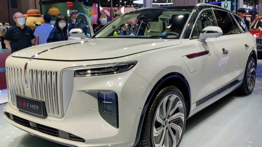 Электромобиль hongqi e hs 9