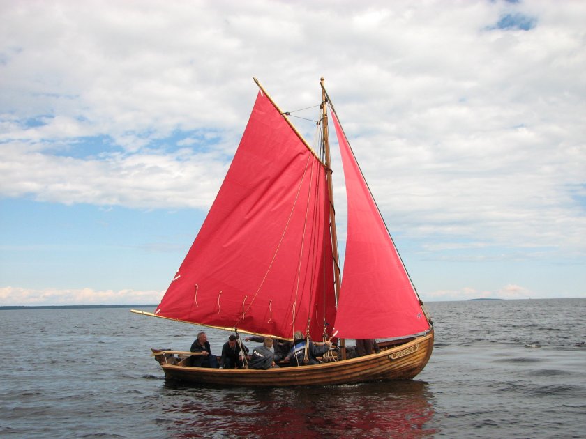 Парусно-гребная лодка «Аскольд-19»