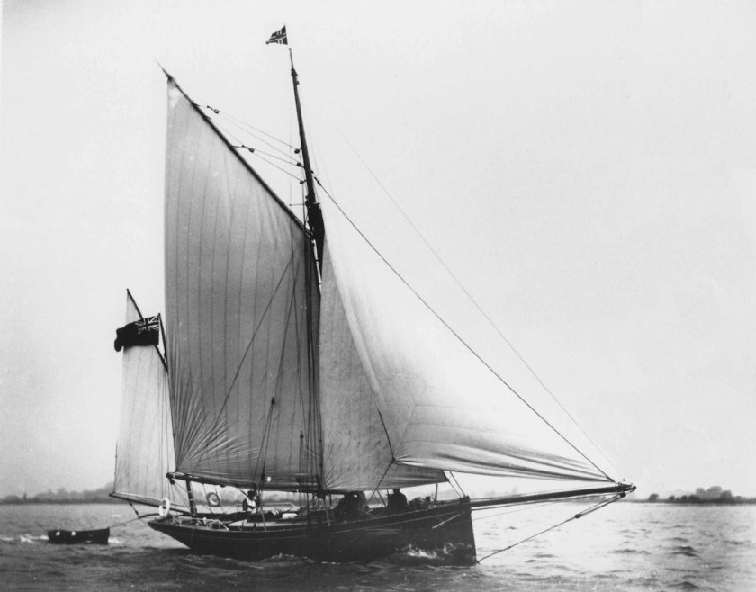 Гафельный шлюп Либава