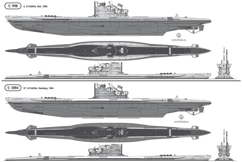 Подводная лодка u 571 чертежи