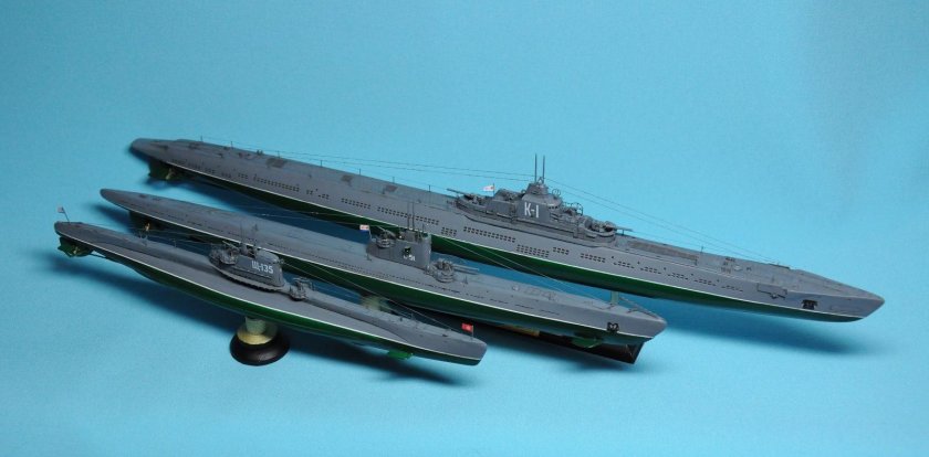 Модель подводная лодка типа "щ-307"