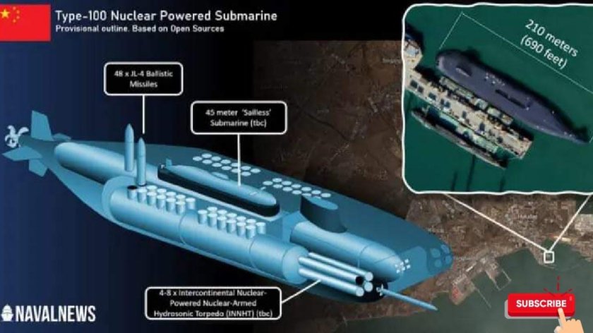 Подводная лодка Китая Тип 100