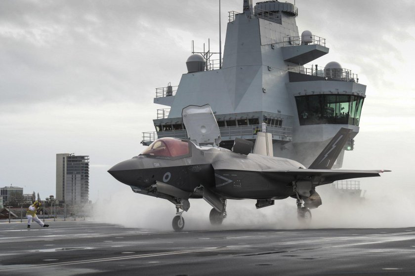 HMS Queen Elizabeth f-35