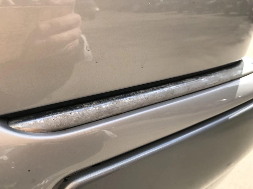 Хром на пластике облез -авто -фары