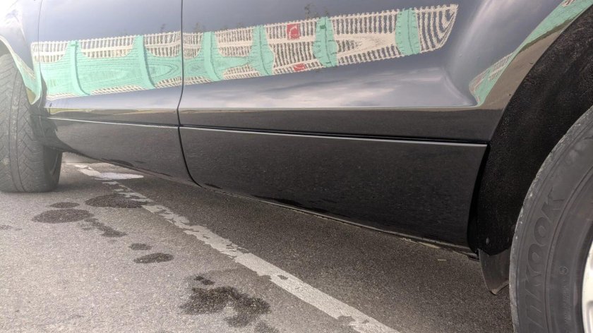 Покраска молдингов автомобиля