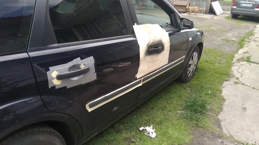 Покраска молдингов Меган 2