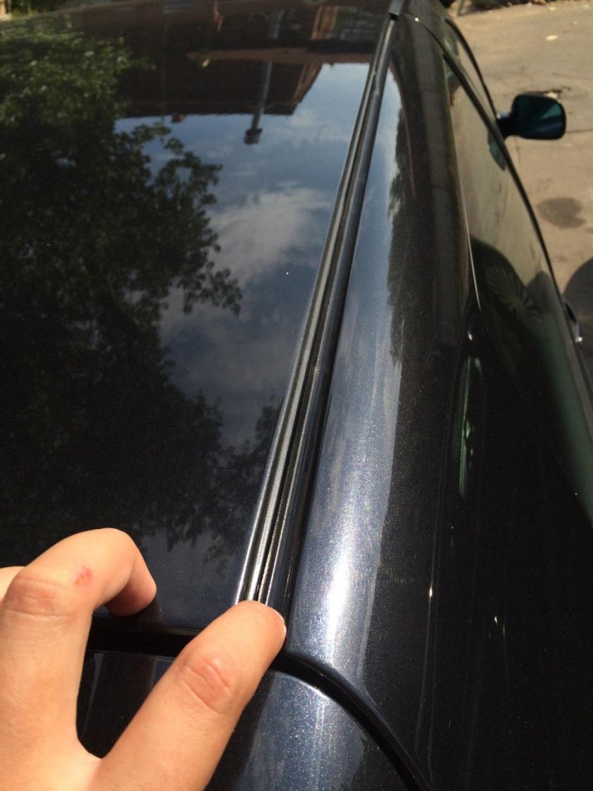 Гольф 3 как снять молдинг крыши