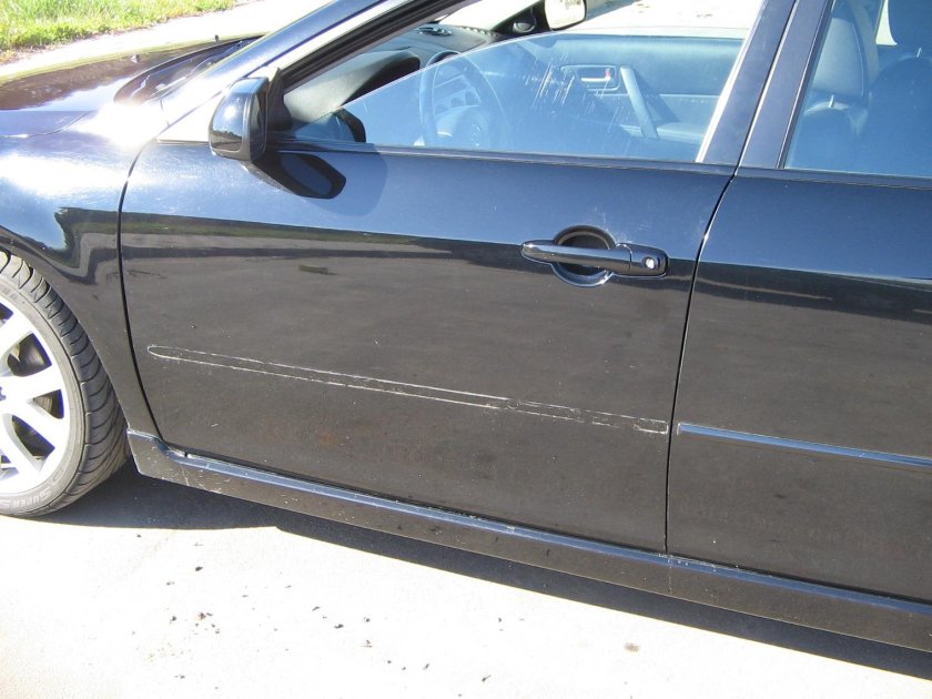 Мазда 6 gg без молдингов