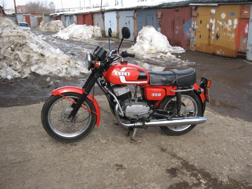 Мотоцикл Ява Чезет 350