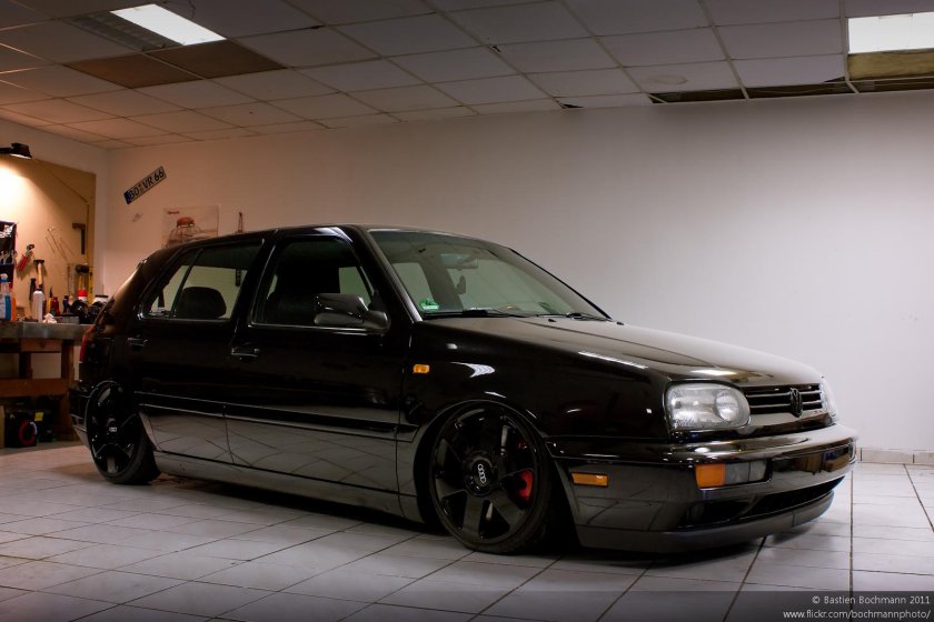 Volkswagen Golf mk3 черный