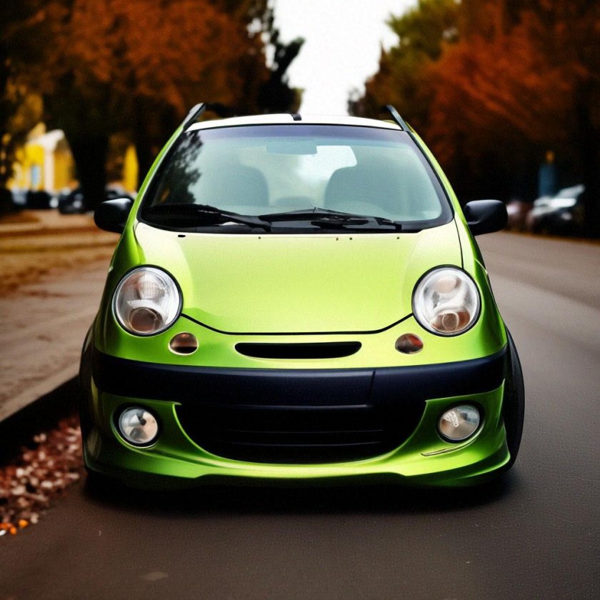 Автомобиль daewoo matiz